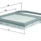 MAHLE LX 2841/7 Filtru aer