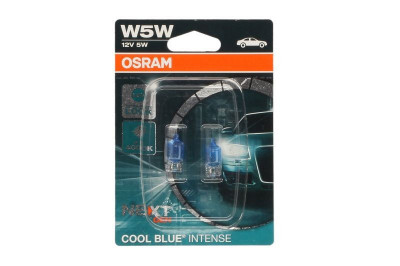 Set 2 becuri Osram W5W Cool Blue Intense Next Gen 12V 5W 2825CBN-02B foto