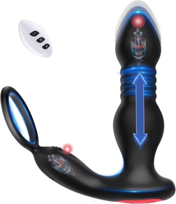 Vibrator prostata Thrusting Vibes Negru foto