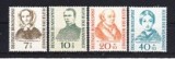 Germania 1955 - Personalitati 4v.,neuzat,perfecta stare(z)