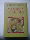 MEMORIA VEGETALA - UMBERTO ECO