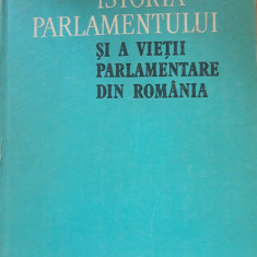 Istoria Parlamentului și a vieții parlamentare din România până la 1918
