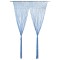 Gossi perdea macrame, albastru, 140 x 240 cm, bumbac