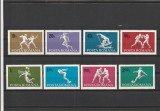 ROMANIA 1969 LP 694 SPORT SERIE MNH NESTAMPILATA