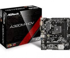 Placa de baza ASRock A320M-HDV, Socket AM4, sigilata, garantie 6 luni foto