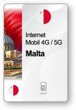 ESIM Internet Malta, valabil 7 zile, trafic Nelimitat, Premium