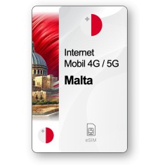 eSIM Internet Malta, valabil 7 zile, trafic 1 GB, Standard
