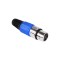 Mufa XLR mama fir albastra