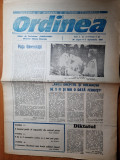 ziarul ordinea 30 august-5 septembrie 1990-art. gica hagi,piata universitatii