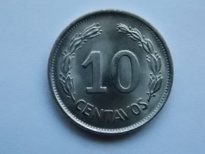 10 CENTAVOS 1972 ECUADOR-AUNC foto