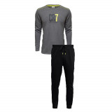 Cristiano Ronaldo pijamale de copii CR7 Long grey - 10 let