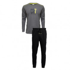 Cristiano Ronaldo pijamale de copii CR7 Long grey - 8 let