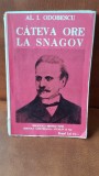 Cateva ore la Snagov - Al.I. Odobescu, Universala Alcalay, Biblioteca pentru toti, nr.474-474 bis, carte veche