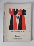 FEDERATIA ROMANA DE SAH , FISIER CARTOTECA , NR. 132 , AUGUST 1978