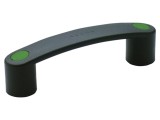 Maneta ELESA+GANTER Polipropilena Neagra Inaltime 45mm Forta 1kN Diametru Orificiu Montaj 8mm
