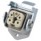 Conector mamă HDC 5 poli 400V