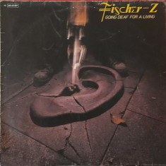 Fischer-Z – Going Deaf For A Living, LP, Germany, 1980, stare foarte buna (VG)