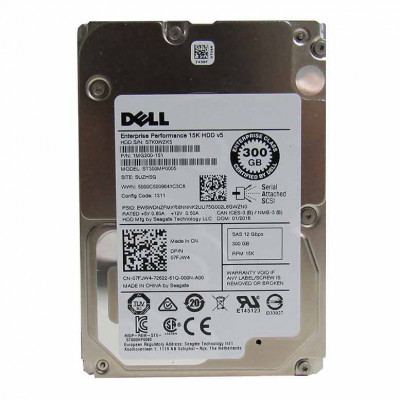 Hard disk server DELL 300GB 10K 12Gbps 2.5&amp;quot; DP/N YJ2KH RDKH0 foto
