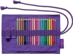 Creioane colorate 20 Rollup Sparkle cu 1 Creion Grafit si Accesorii foto