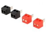 Conector Difuzoare 2,5mm2 Aurit Mufă Tată &Icirc;nșurubare