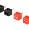 Conector Difuzoare 2,5mm2 Aurit Mufă Tată &Icirc;nșurubare