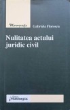 NULITATEA ACTULUI JURIDIC CIVIL-GABRIELA FLORESCU-272079