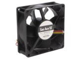 Ventilator axial DC 24V 92mm 150m3/h 44dBA cu bilă