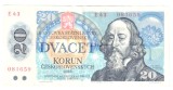 CEHOSLOVACIA 20 COROANE KORUN 1988 STARE FOARTE BUNA
