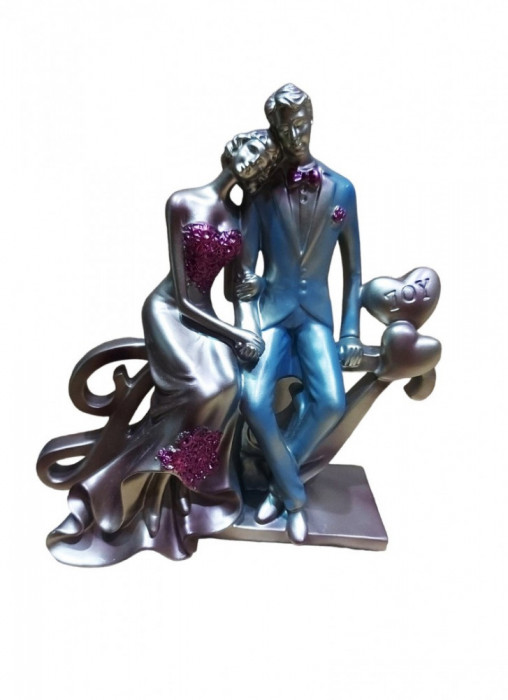 Statueta Decorativa Indragostiti, Love, 21 cm, 100SA