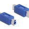 Adaptor USB-B 3.0 la USB-B T-T, Delock 67227