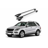 Bare portbagaj transversale auto aluminiu compatibile Mercedes Benz ML (W166) SUV 2012-2015 96-100 cm Cod: KL7