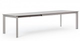Masa extensibila aluminiu gri Konnor 300x110x76 cm