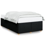 Cumpara ieftin Cadru de pat fara saltea Negru 120x190 cm tesatura