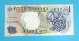 Bancnotă Ghana (pick 10) 1 Cedi 1971 UNC serie: 2450656