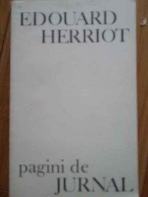 Pagini De Jurnal - Edouard Herriot ,305326 foto