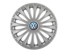 Set 4 capace roti Dino cromat R15, pentru gama auto Volkswagen