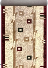 Traversa Covor Lotos 579 Latime 100 cm - 100x200, Crem, Grena foto