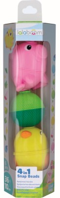 LALABOOM JOC DE DEZVOLTARE BEBE MONTESSORI 6 PIESE foto