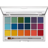 Cumpara ieftin Paleta fard ochi Kryolan Eye Shadow Variety 18 culori V2 20g