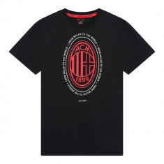 AC Milan tricou de bărbați Graphic Logo - S