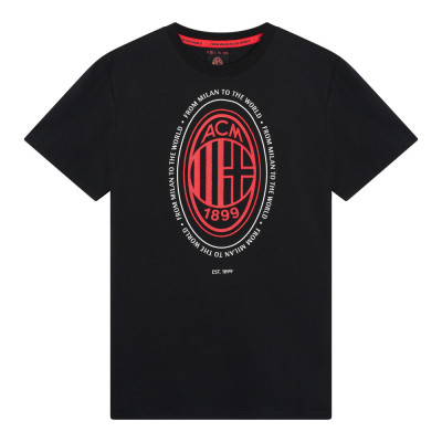 AC Milan tricou de copii Graphic Logo - 140 foto