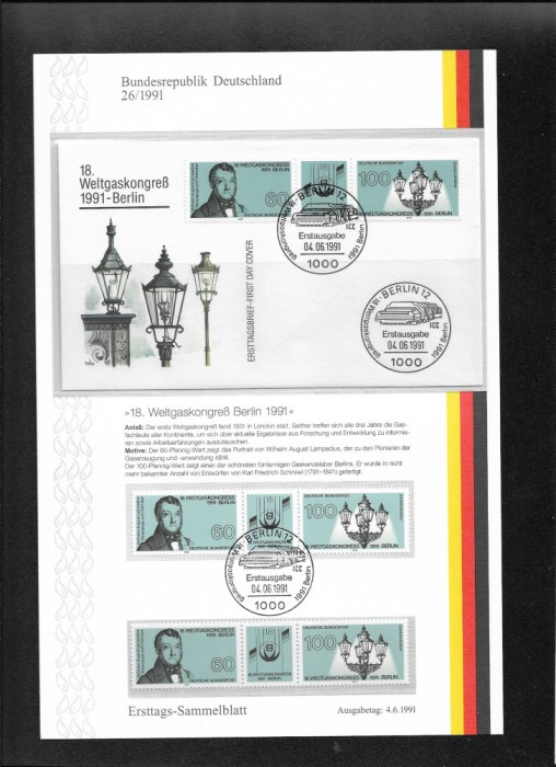 Germania FDC 26.1991