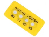Indicator de Temperatură 60&deg;C-93&deg;C 5x11mm