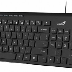 TASTATURA GENIUS USB, 104 taste (chocolate style), black, “SLIMSTAR 230II” “31310048400”