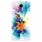 Husa silicon pentru Huawei Y6 2017, Flower 011