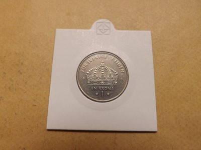Suedia 1 Krona / Coroana 2002 foto