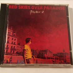 *CD muzica rock: Fischer-Z ‎– Red Skies Over Paradise
