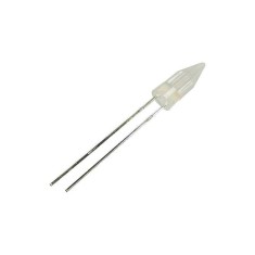 LED 5mm lumina galbena imitare efect lumanare cu clipire 220-330mcd