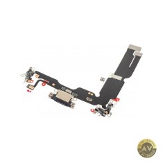Banda cu Conector Incarcare - Microfon Apple iPhone 15 Plus Negru