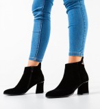 Cumpara ieftin Botine dama Ward Negre